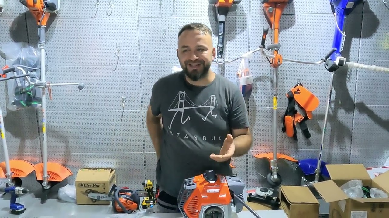 YENİ MODEL - Oleo Mac Bch 500 Motorlu Tırpan Kutu İçeriği ve Kurulum