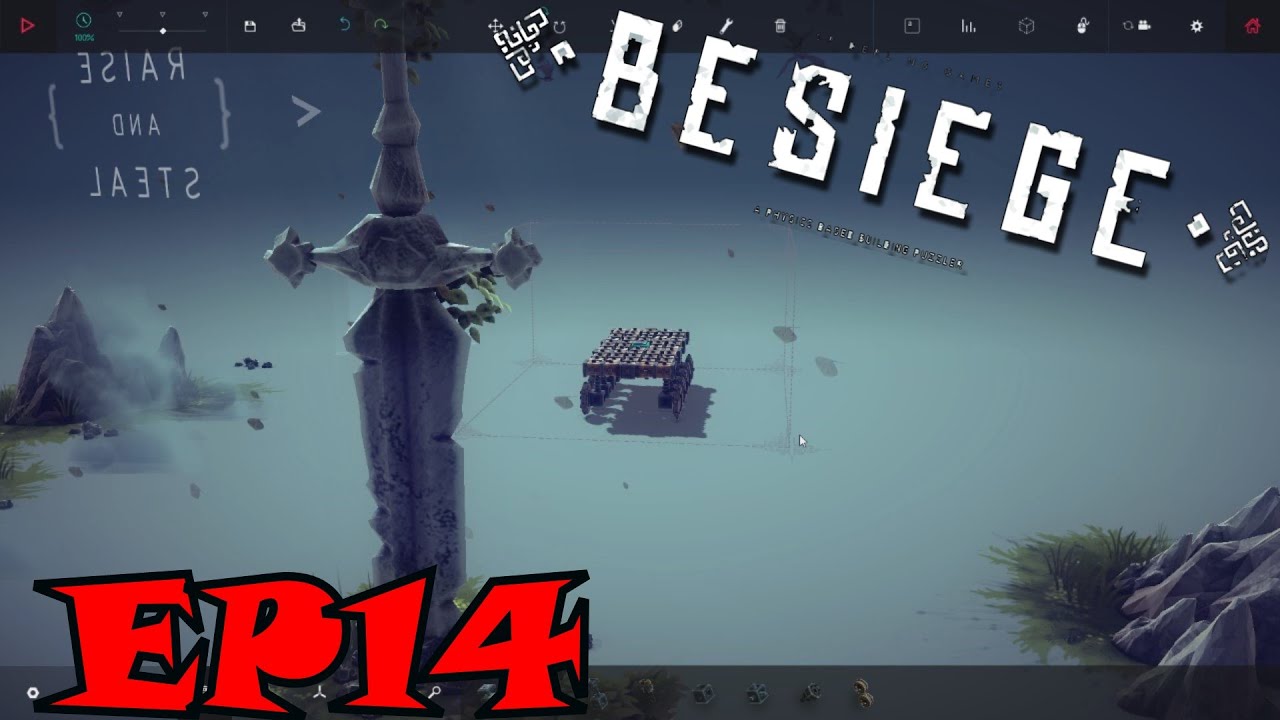 Besiege - EP14 ITA - La spada nella roccia!