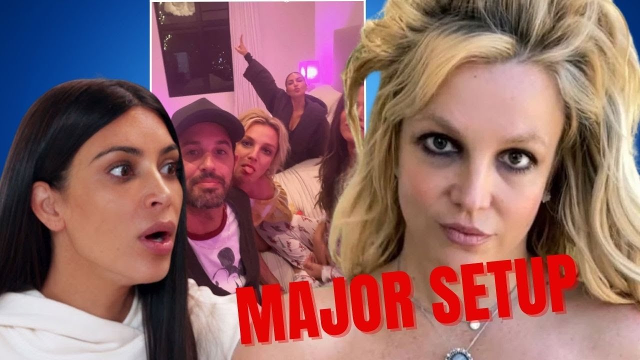 SLUMBER Party At Kardashian's with... BRITNEY SPEARS! Are they using her for CLOUT?!