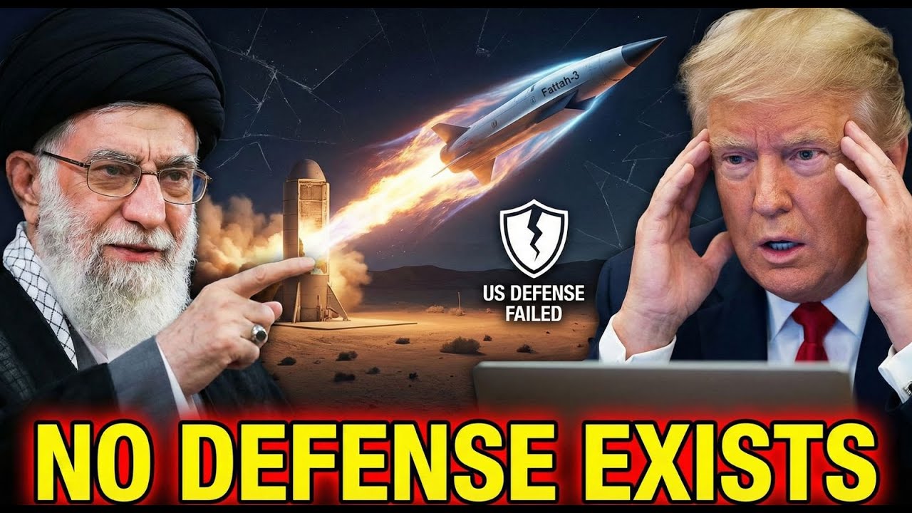 Iran Test Fires “HYPERSONIC” Fattah-3 Missile — U.S. Admits “NO DEFENSE” Exists