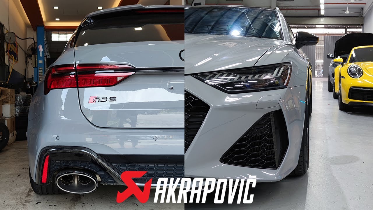 2020 AUDI RS6 C8 AKRAPOVIC EXHAUST VLOG | FIRST IN MALAYSIA | STAGE 2 REVIEW, ACCELERATION