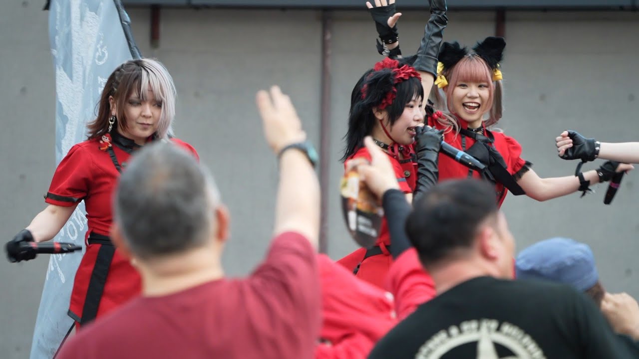 めろん畑a go go「誰かが」ギュウ農フェス＆タイフェスティバル＠宇都宮オリオンスクエア 2025.06.07