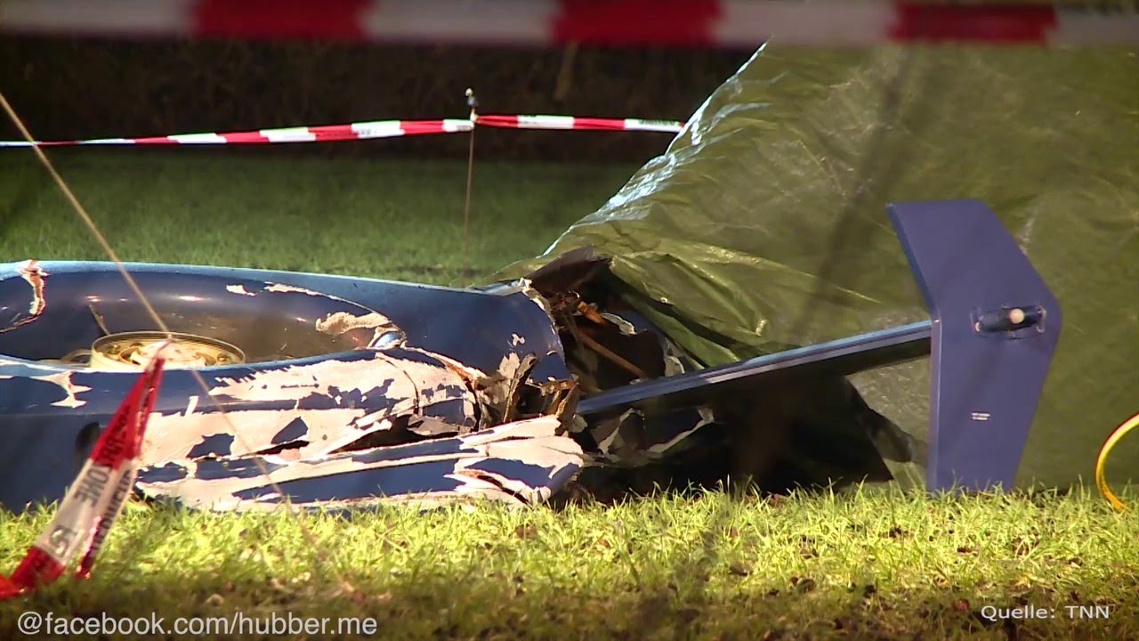 Absturz eines Bundespolizei-Hubschraubers
