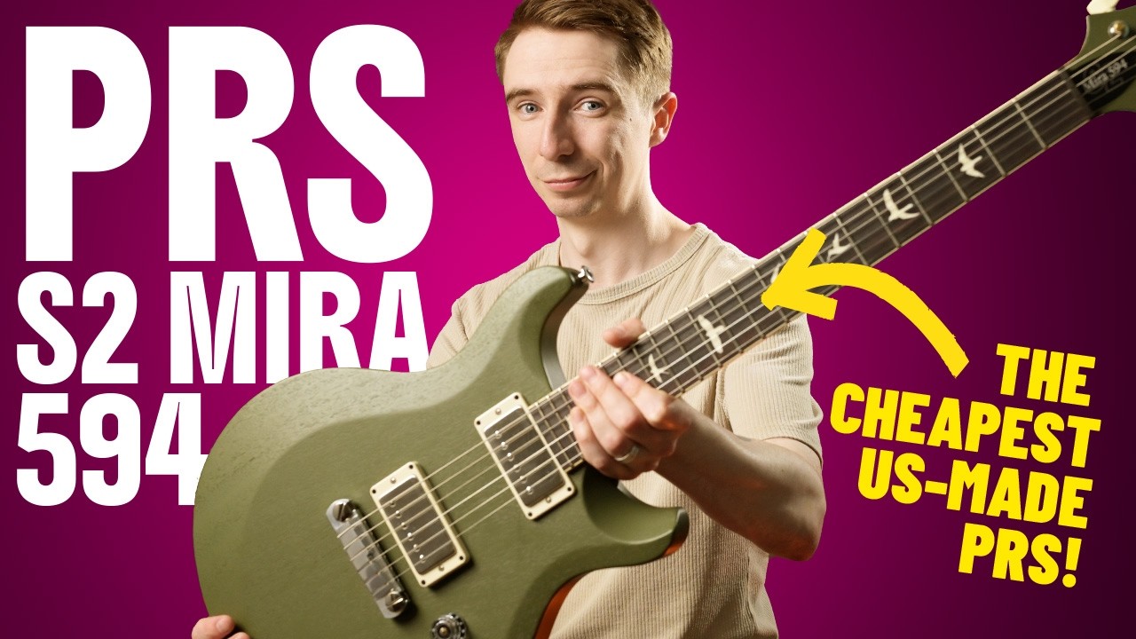 PRS S2 Mira 594 Satin demo - the most affordable US-made electric from Paul Reed Smith