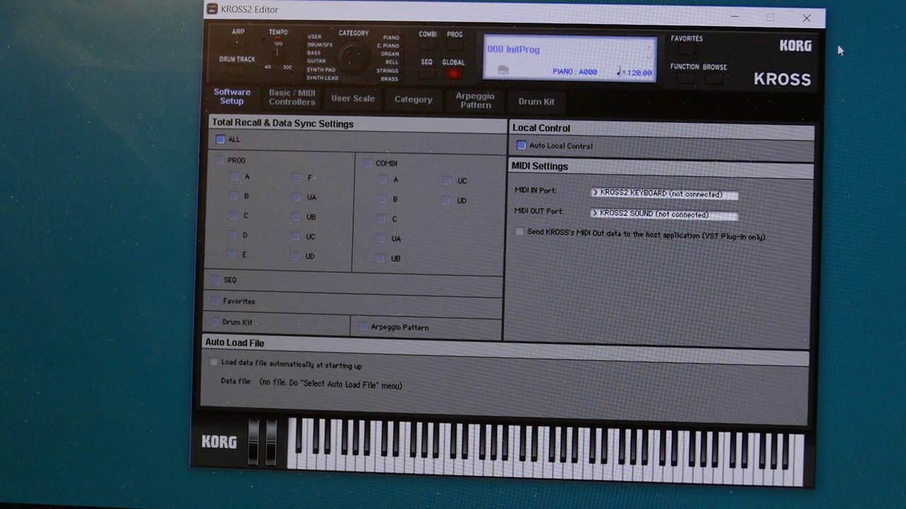 How To Install KORG Editor: Gonna Us It For The Kross 2 ! Nice Tool