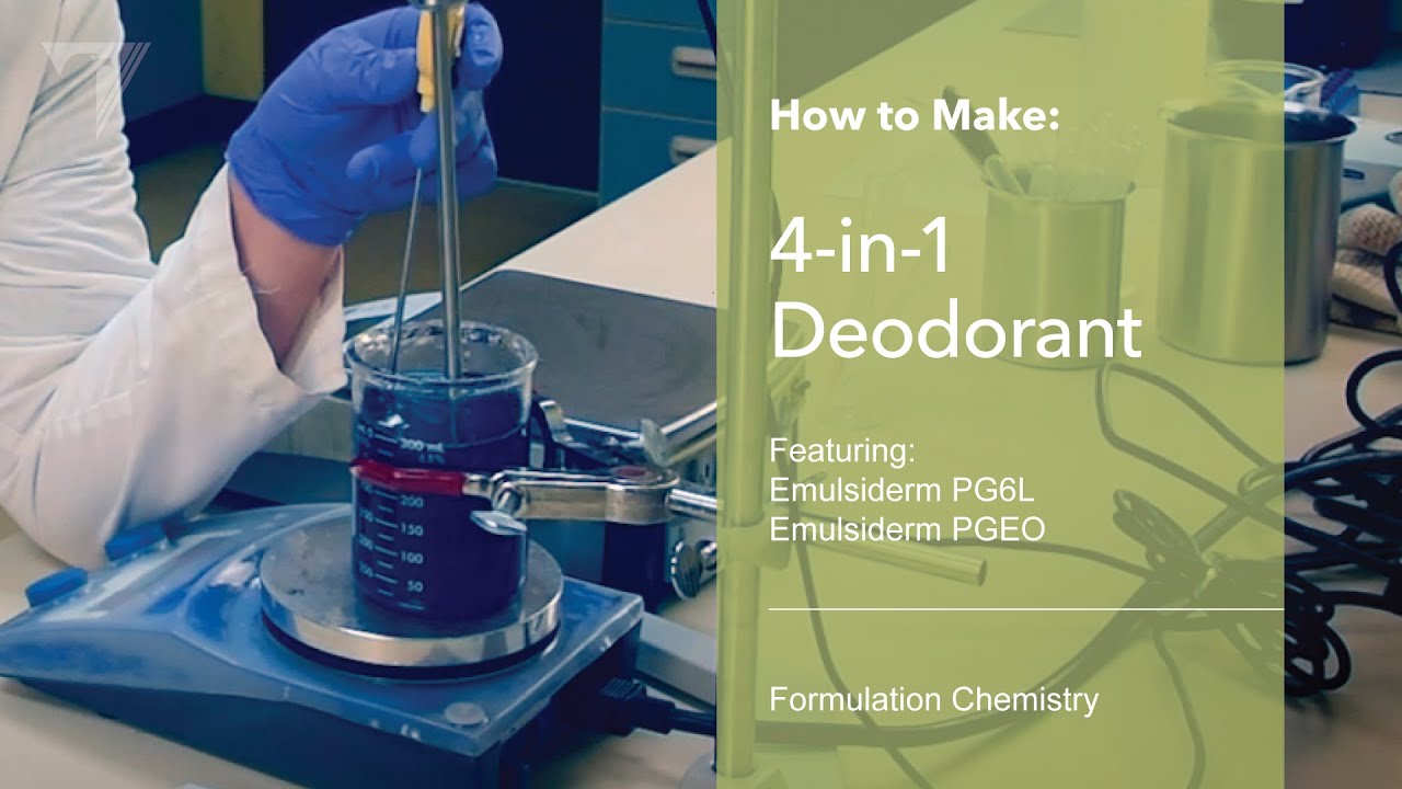 Making a 4-in-1 Anti-Bacterial Deodorant  |  Formulation Chemistry | #3VSigmaUSA #formulation