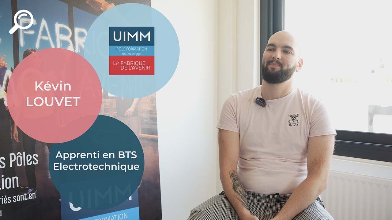 Kévin LOUVET, Apprenti en BTS Electrotechnique