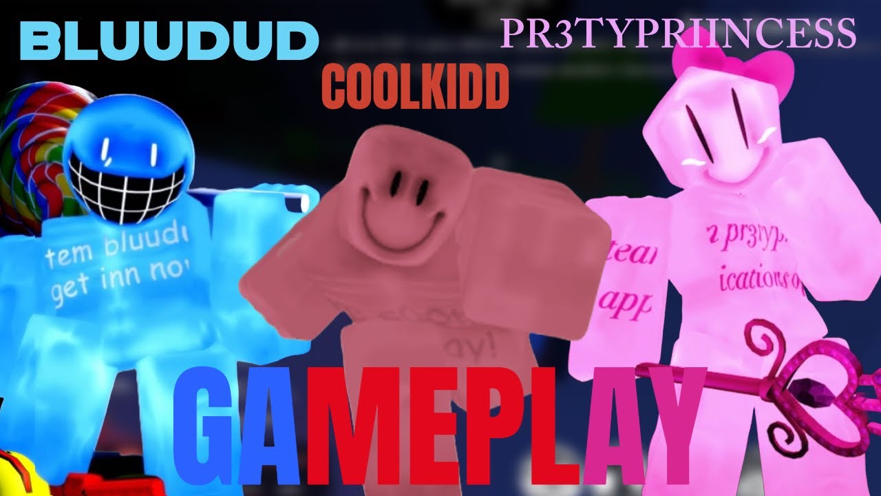 [ROBLOX: FORSAKEN] C00lkidd, Bluudud, and Pr3typriincess Gameplay