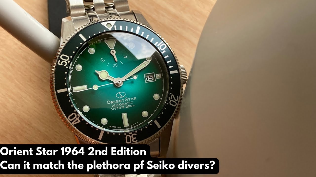 Orient Star 1964 Diver 2nd Edition - can it match the Seikos in the same price range?