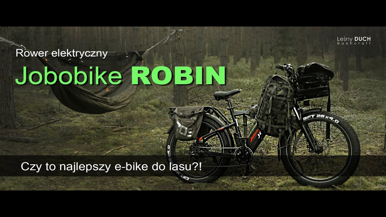 Jobobike ROBIN Na leśnych ścieżkach!