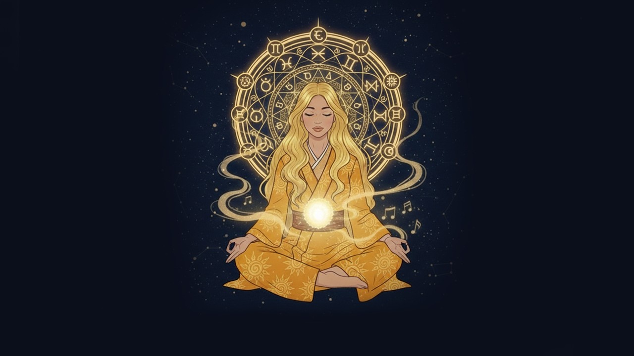 126.22 Hz ☀️🔥✨ Solar Plexus Chakra Healing Meditation 🟡 | E Note Crystal Bowls & Sun Frequency ✨🔥☀️