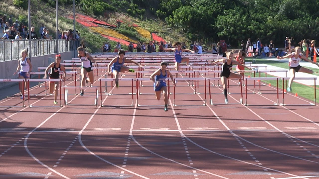 2016 TF - OC Championships - FrSoph Girls 100 Hurdles (6 Heats)