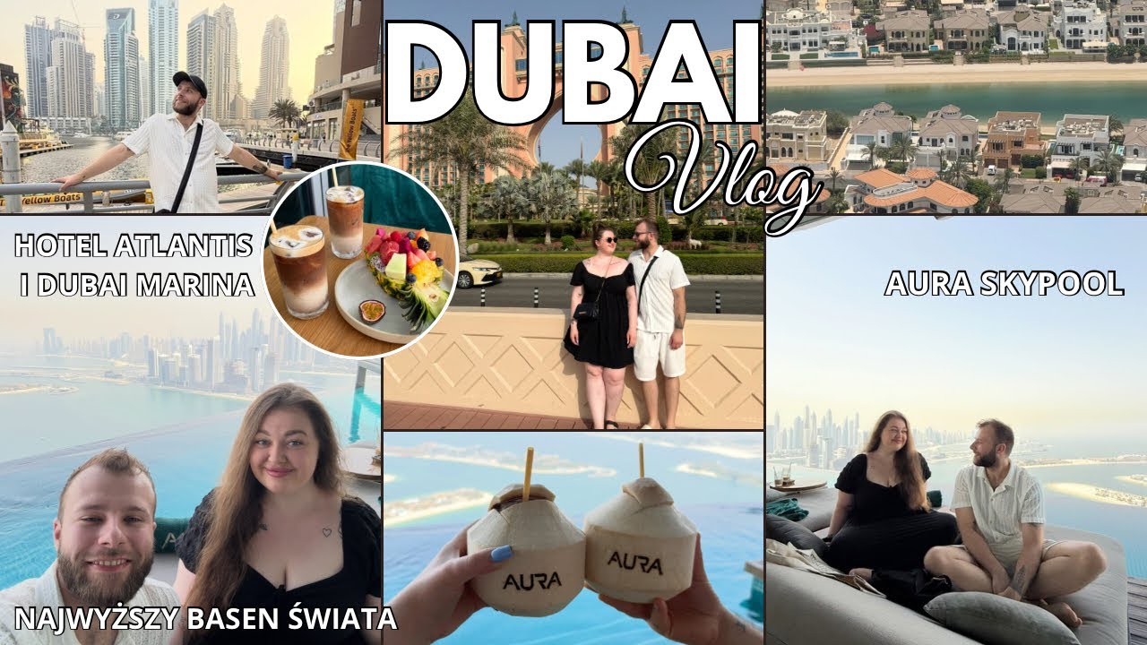 DUBAJ VLOG 🇦🇪 NAJWYŻSZY BASEN NA ŚWIECIE!😍