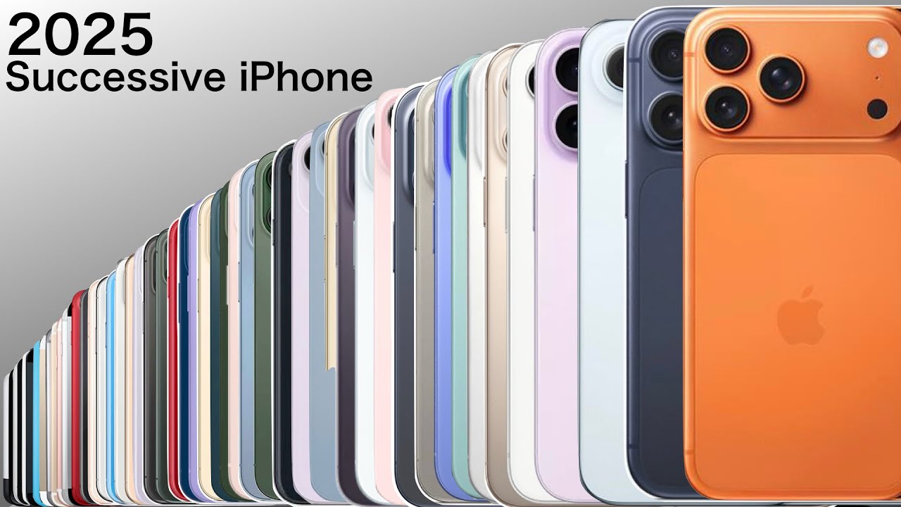 2025 歴代iPhone / 2025 Successive iPhone