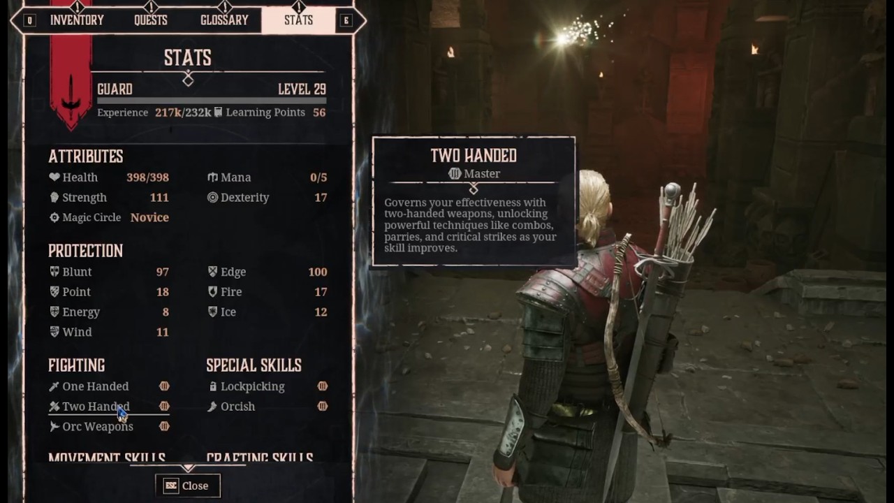 Gothic 1 Remake - Killing Orcs with a Greatsword (Master moveset)