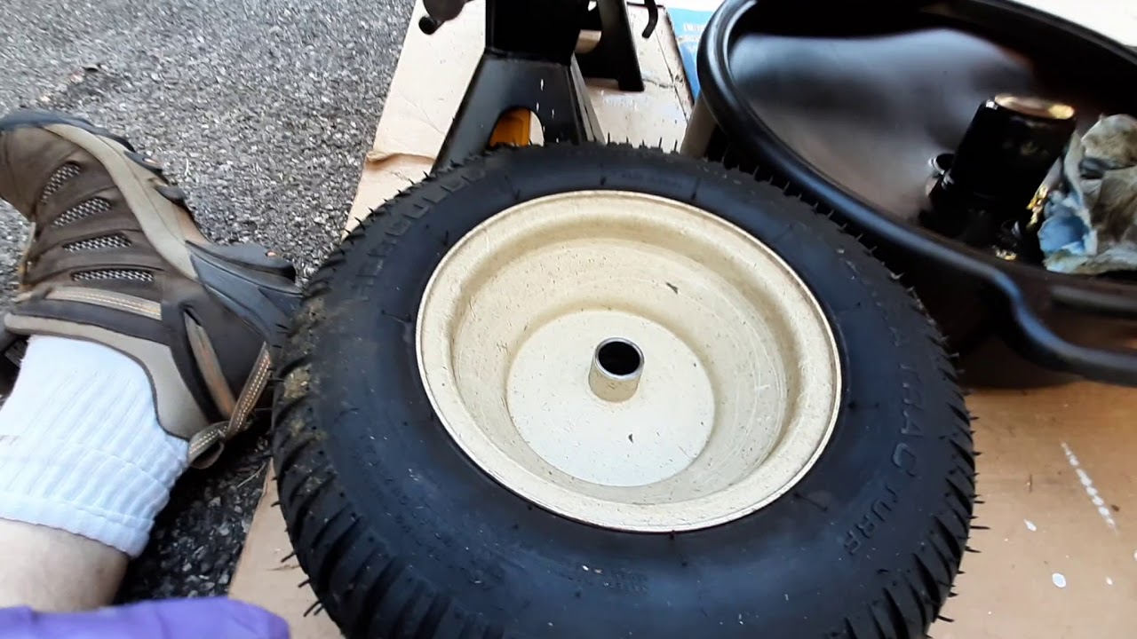 Cub Cadet GTX1054 Front Wheel Bushing Replacement