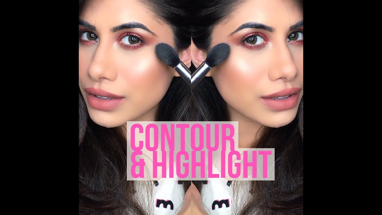 How to : Contour & Highlight | Updated Routine | Informative video | Malvika Sitlani