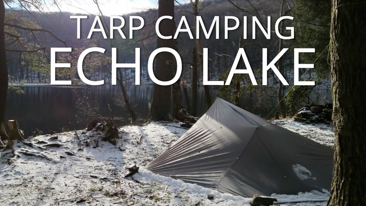 ULTRALIGHT TARP BACKPACKING : ECHO LAKE NEW YORK