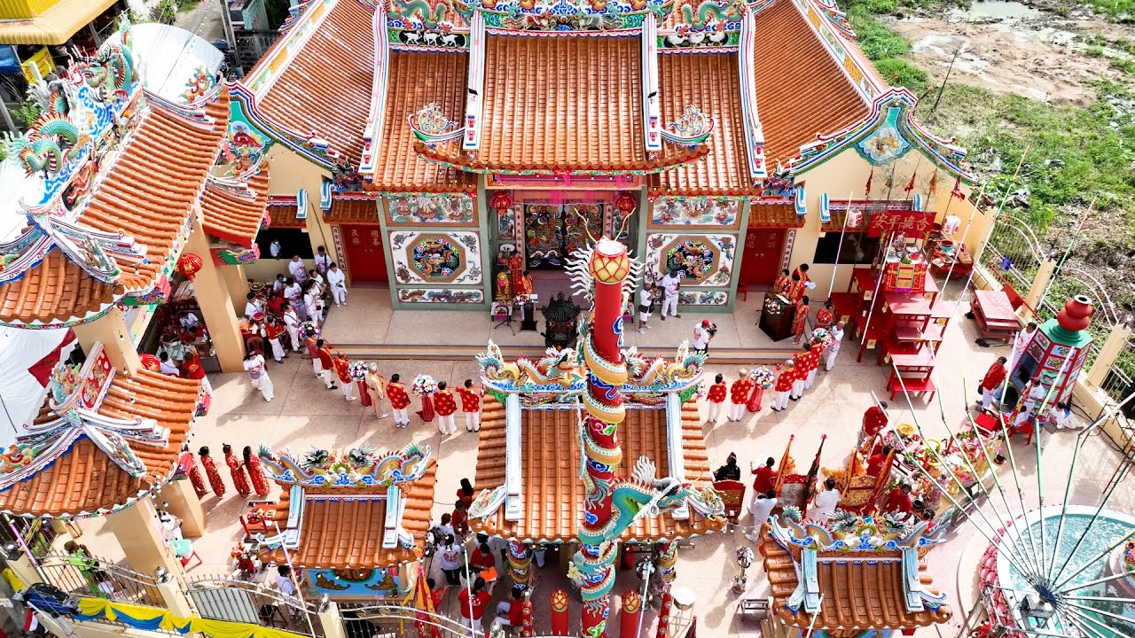 พิธีเปิดศาลเจ้าพระแม่น่ำไฮ้กวนอิม หลังใหม่