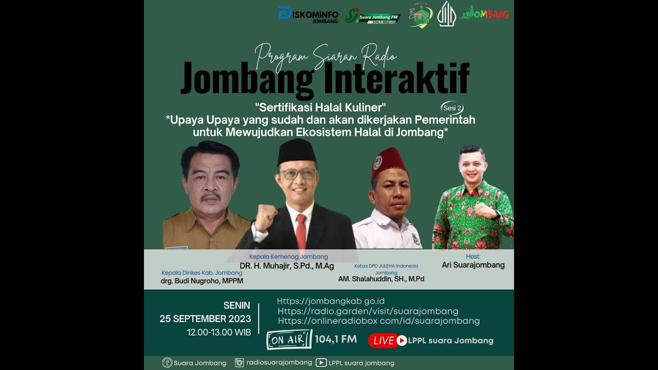 Jombang Interaktif - Sertifikasi Halal Kuliner