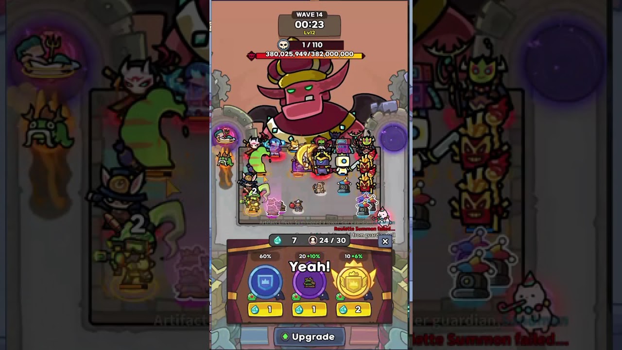 Lucky Defense - Guild Raid | Chad + Grav (ALT Account) 280m