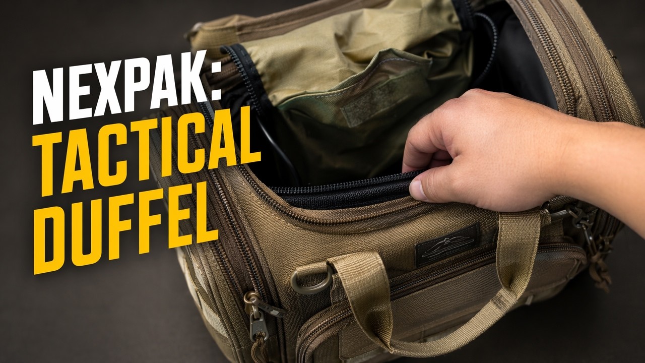Recenzja torby strzeleckiej NexPak Tactical Duffel 15