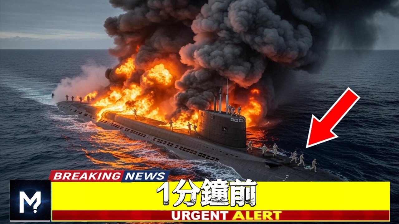 波斯湾突然开火！伊朗潜艇袭击美国货船，美军瞬间反击