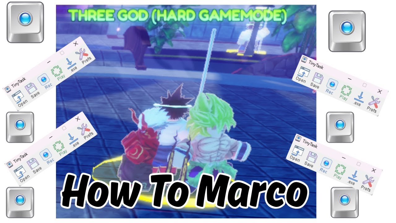 How to Marco Three god  game mode in anime Guardians