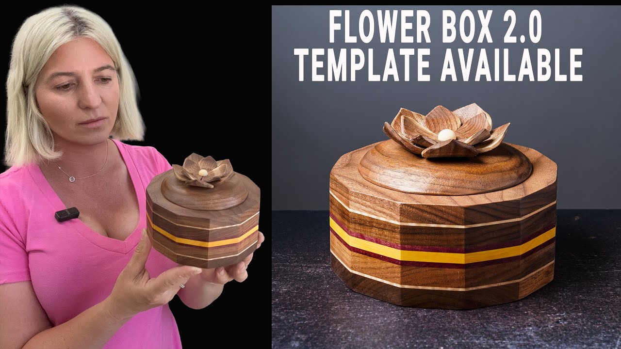 Flower Box 2.0. 40% faster and easier then the previous flower box I made