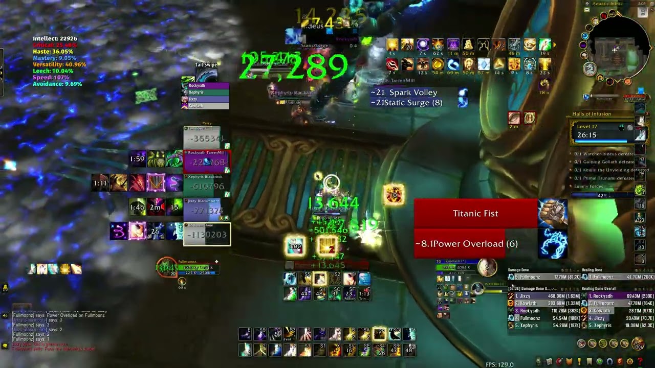 WOW DRAGONFLIGHT - HOLY PRIEST - Halls of Infusion MYTHIC+ 17 - SEASON 4 - WEEK 6
