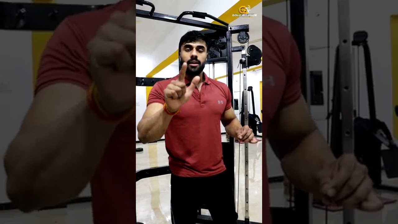Exercise Variation | 3 Steps For Muscle Hypertrophy | Best exercise #Shorts #GAFShorts