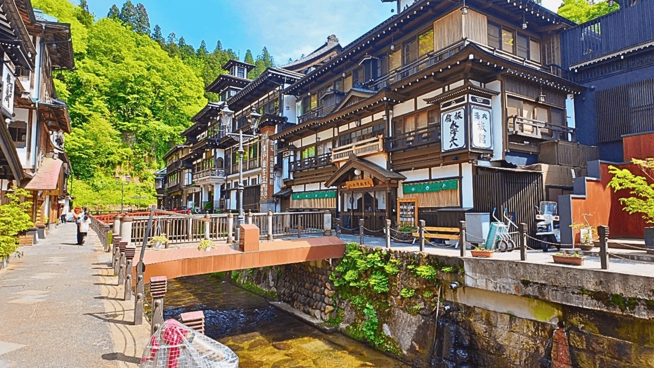【山形県】初夏の銀山温泉！ゆっくり散策と温泉街グルメ