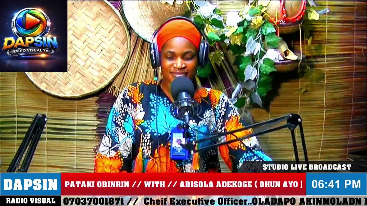 PATAKI OBINRIN // WITH // ABISOLA ADEKOGE ( OHUN AYO )