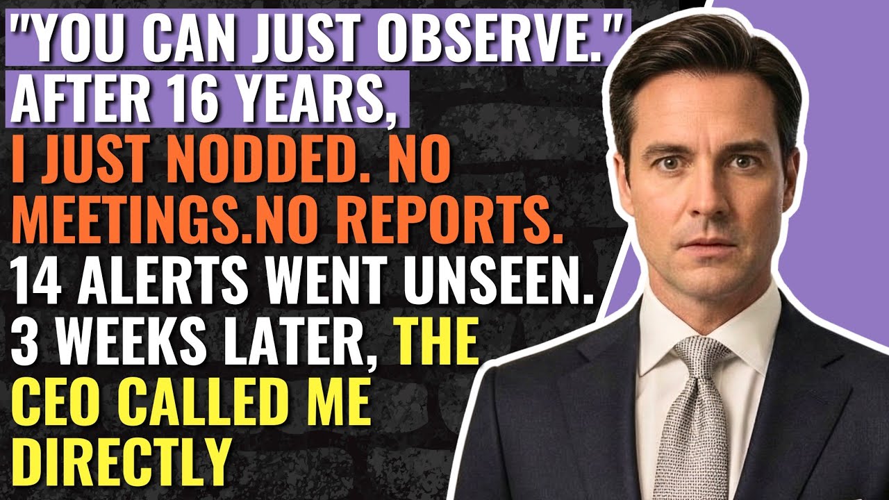 “You Can Just Observe.” After 16 Years, That Line Backfired Fast