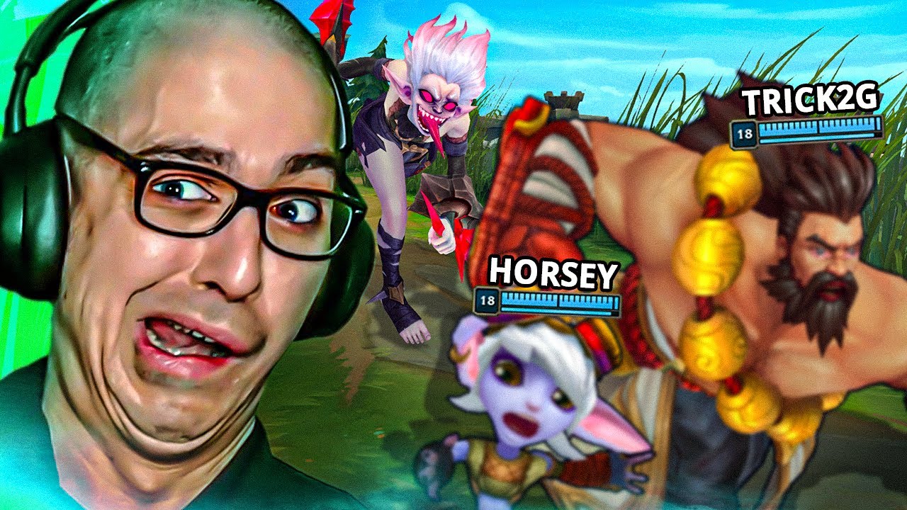 We Up Against The Worst Champion ft. Horsey | Trick2g