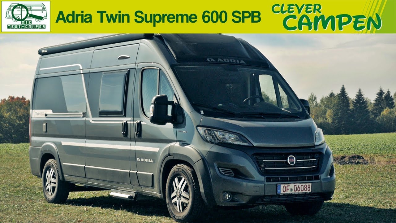 Adria Twin Supreme 600 SPB: Panoramadach und sonst?  - Die Test-Camper | Clever Campen
