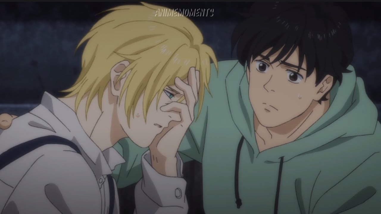 Ash x Eiji moments #27 - Eiji comes to save Ash