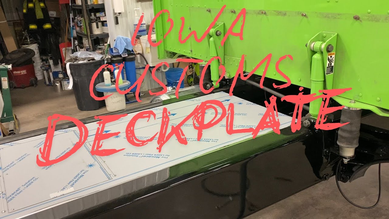 Installing Iowa Custom's Deck Plate