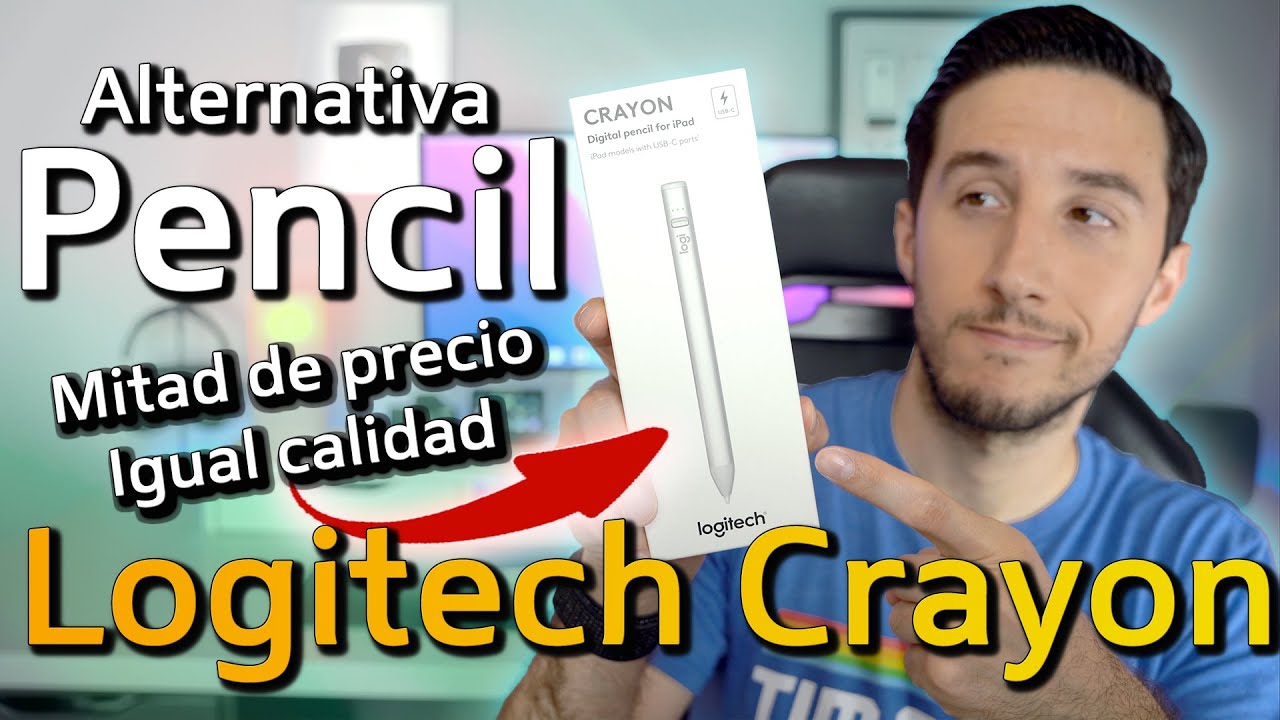 Logitech Crayon la MEJOR ALTERNATIVA al Apple Pencil✏️