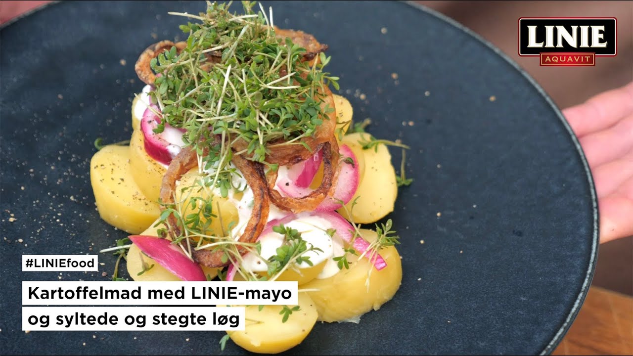 #LINIEfood | Kartoffelmad med LINIE-mayo og syltede og stegte løg