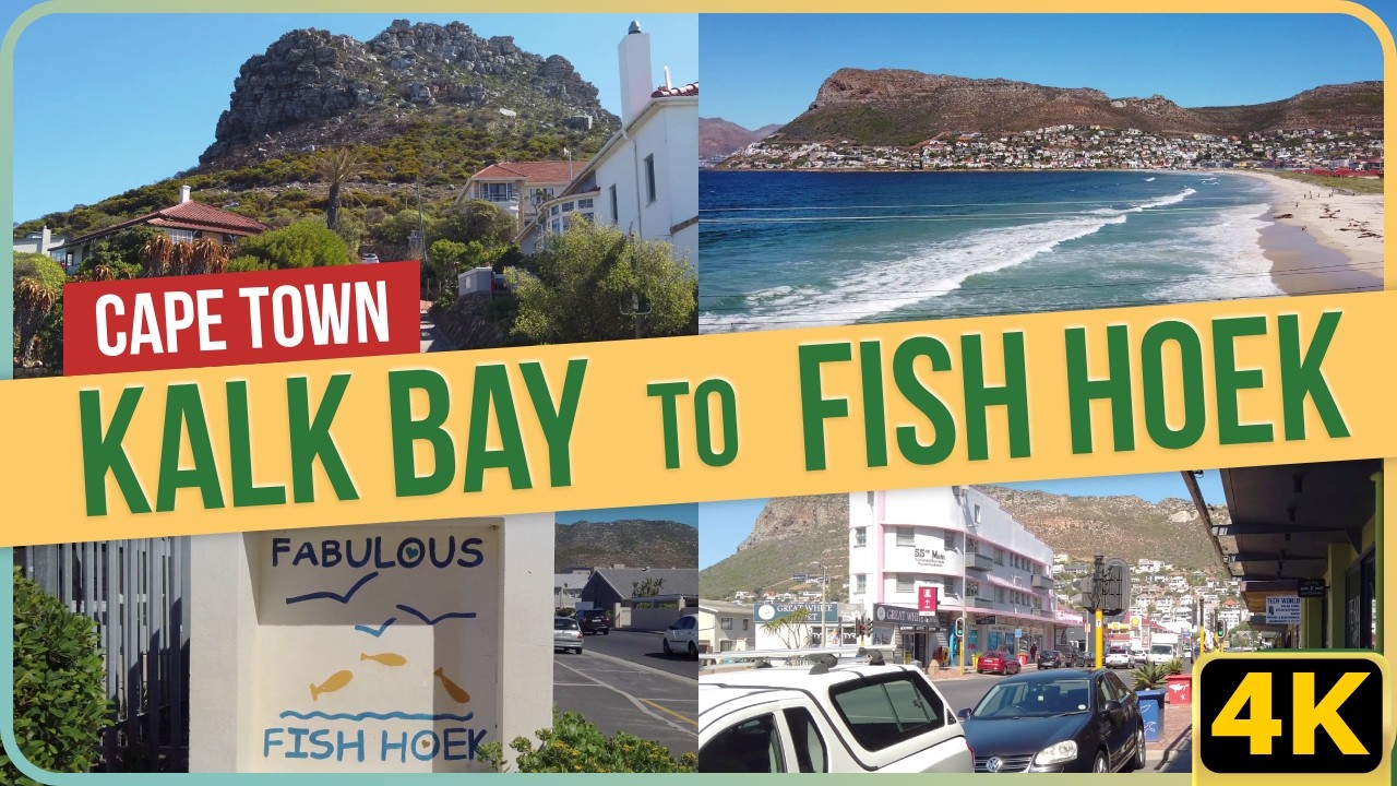 Virtual walk from Kalk Bay to Fish Hoek | Cape Town, South Africa
