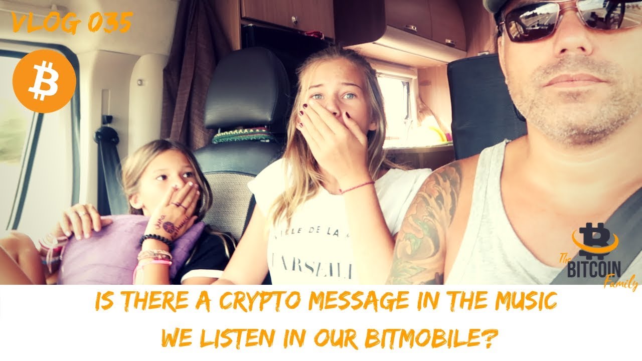 Is there a crypto message in the music we listen in our Bitmobile ?| vlog 035
