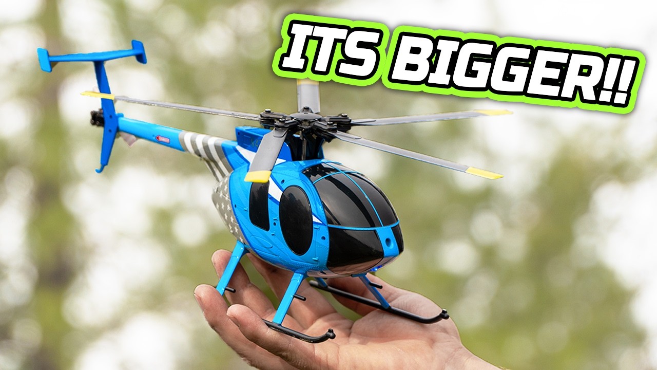 Cleetus's Biggest Helicopter Yet - First Flight Results