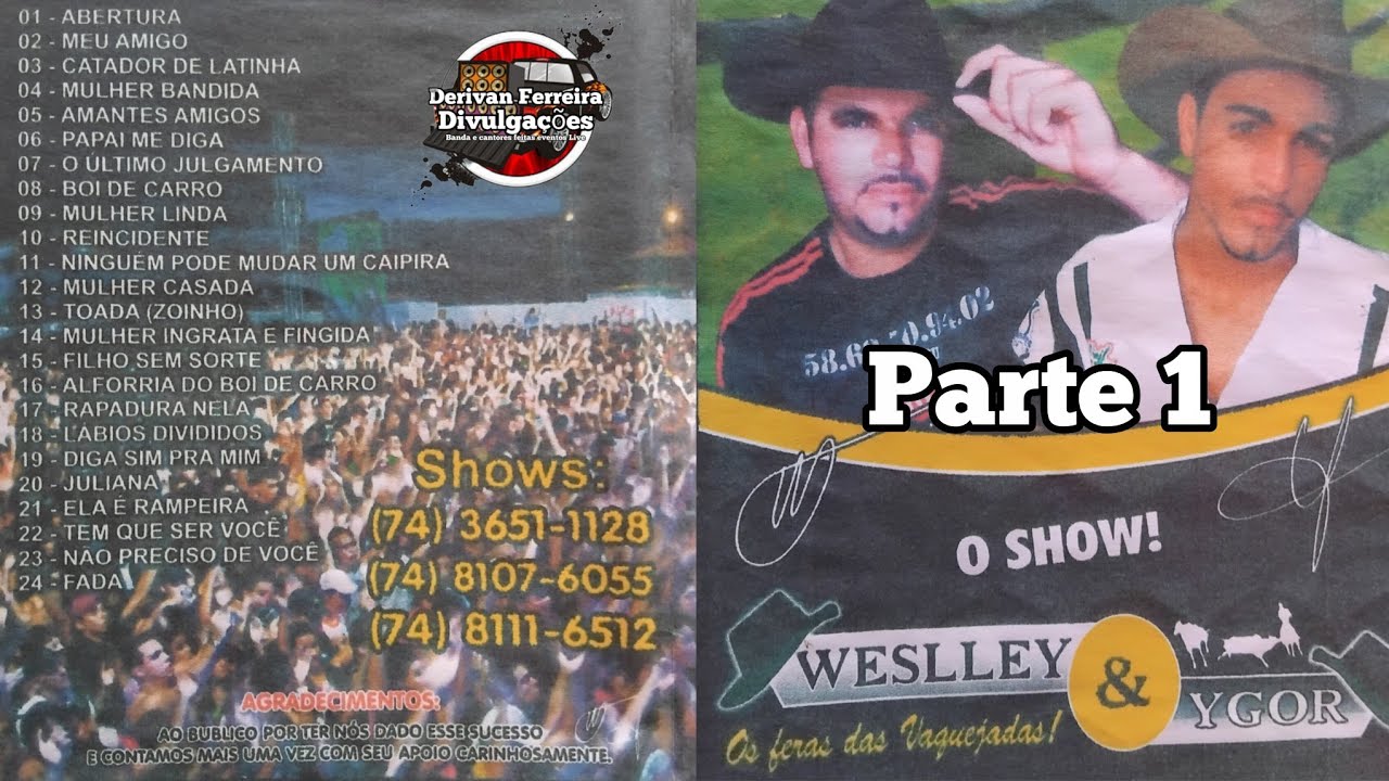 WESLLEY E YGOR DVD Rui Barbosa parte 1