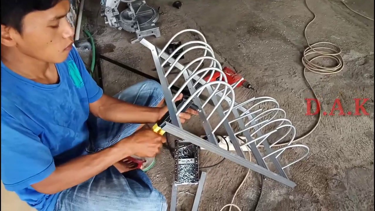 Cara bikin tatakan rak piring yang ideal