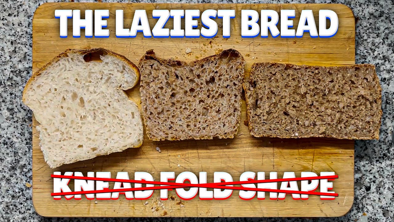 Experiment: The Laziest And Simplest Sourdough Bread?