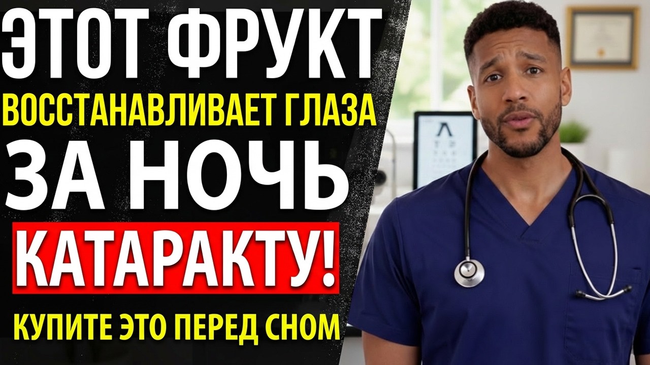 Доктор объясняет, какой фрукт лучше всего есть перед сном для здоровья глаз