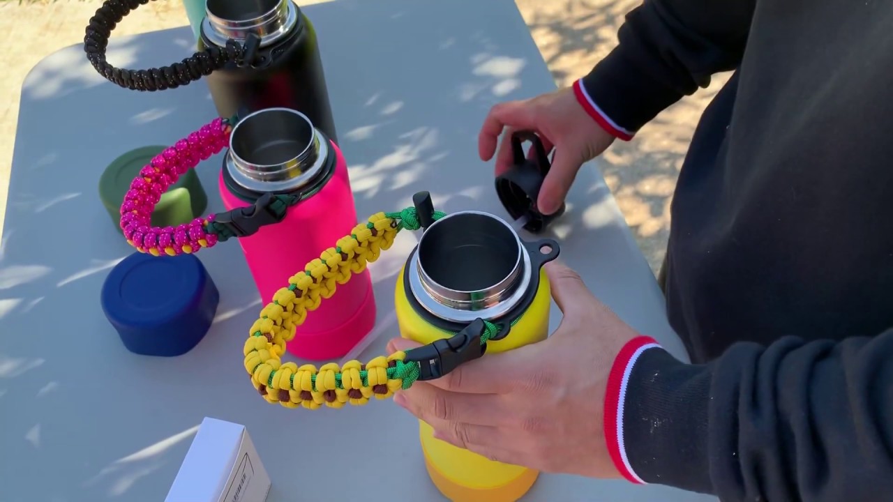 Hydro Flask Paracord Handle - Update: 2020 Hydro Flask 2.0 Paracord Handle Available