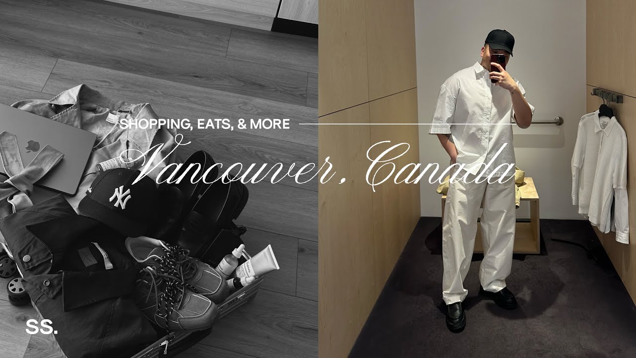 Vancouver VLOG | Shopping / Thrifting, Aesthetic Cafes + Food Spots, Hotel Rec, & More!