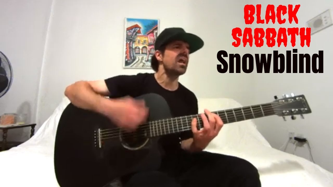 Snowblind - Black Sabbath [Acoustic Cover by Joel Goguen]
